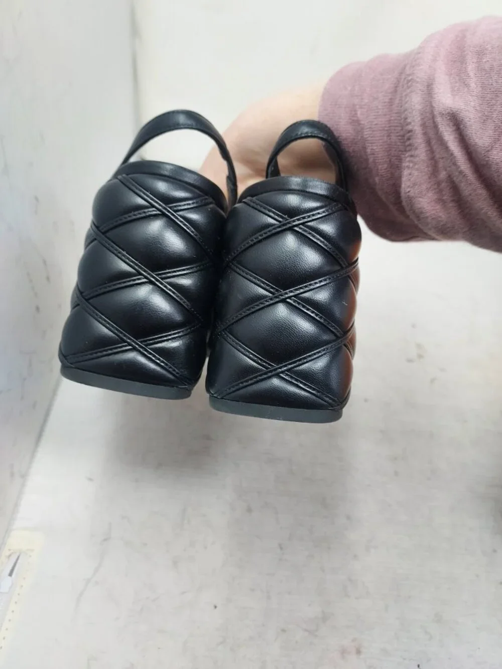 Louis Vuitton LV Logo Black Shake Slingback Pump